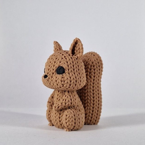 Eekhoorn Magneet (gebreide look)