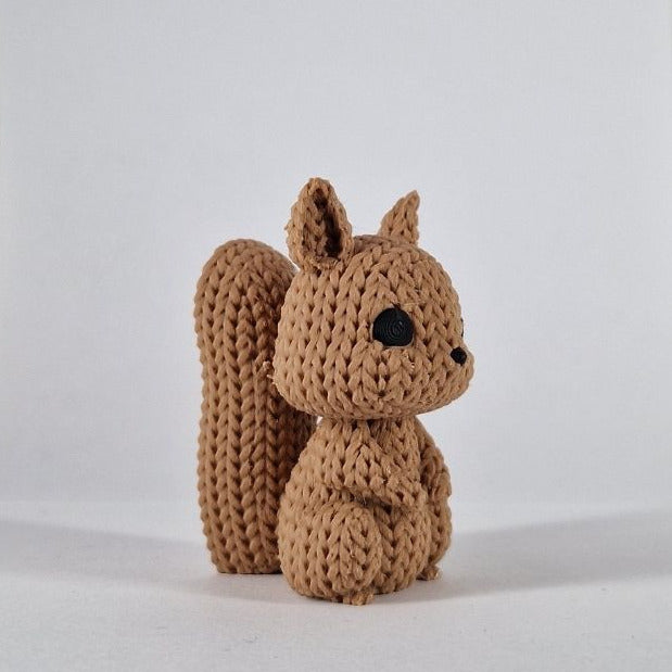 Eekhoorn Magneet (gebreide look)