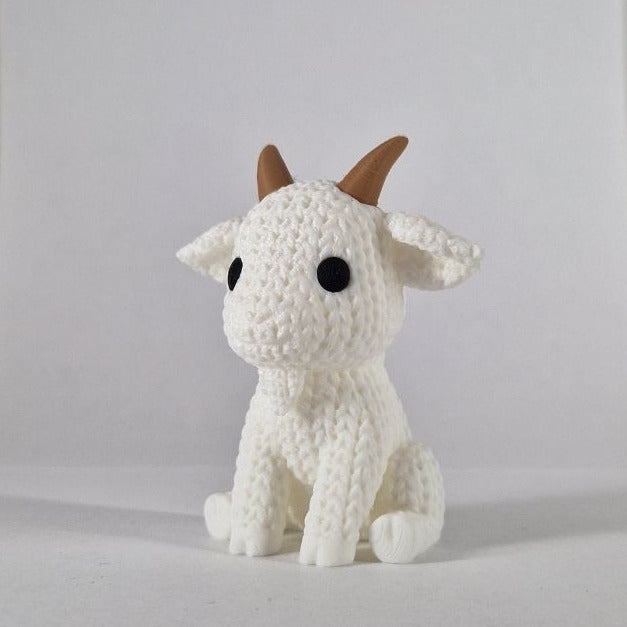 Geit Magneet (gebreide look)