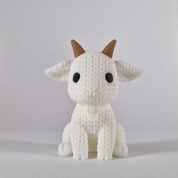 Geit Magneet (gebreide look)