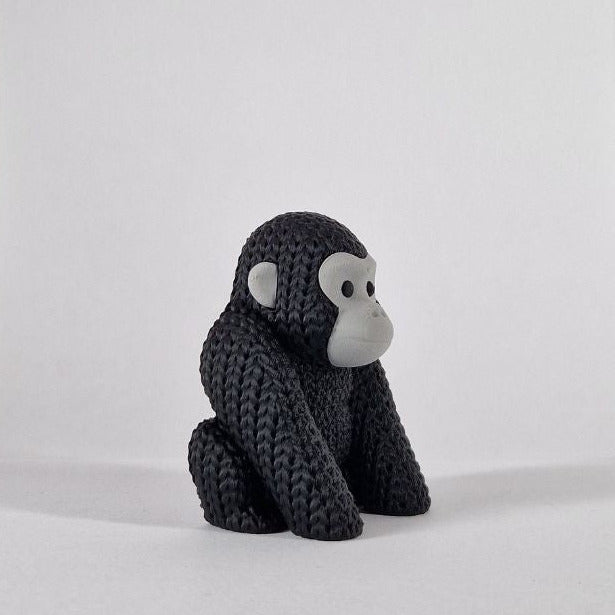 Gorilla Magneet (gebreide look)