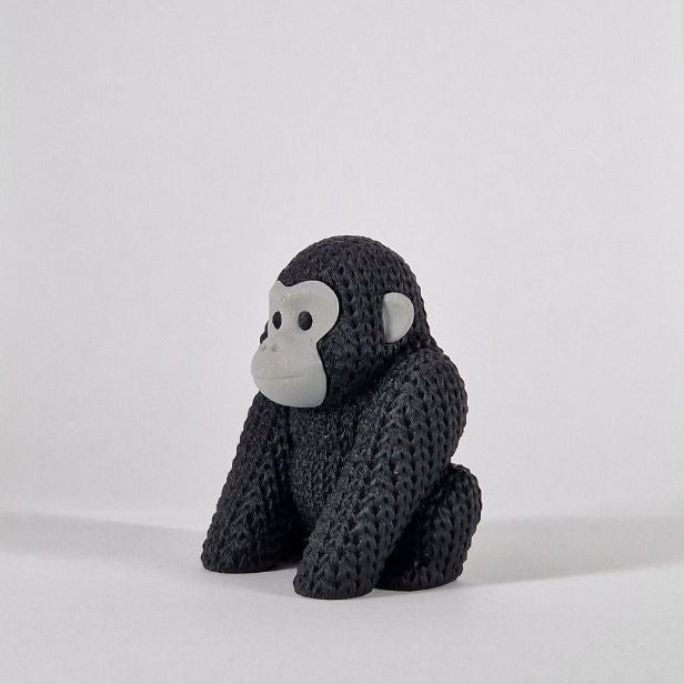 Gorilla Magneet (gebreide look)