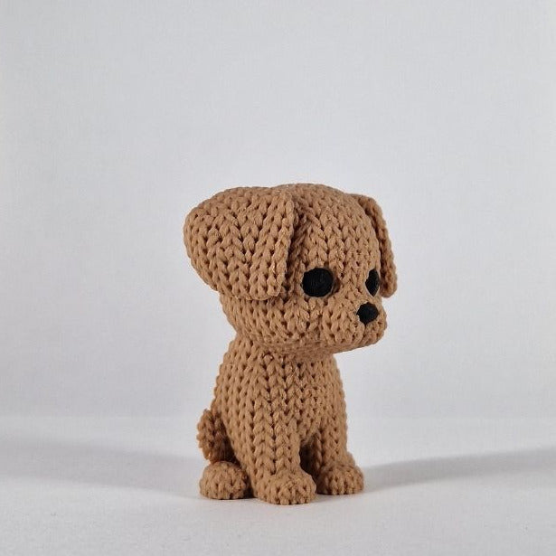 Hond Magneet (gebreide look)