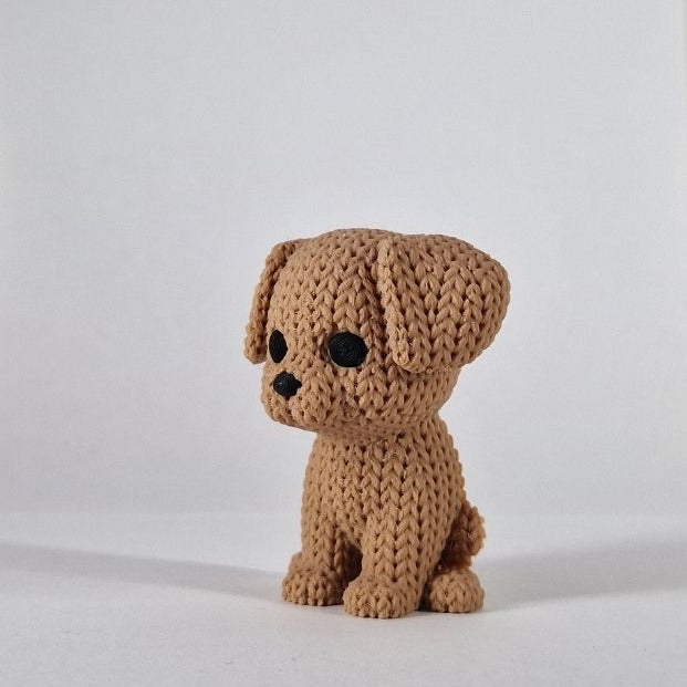 Hond Magneet (gebreide look)