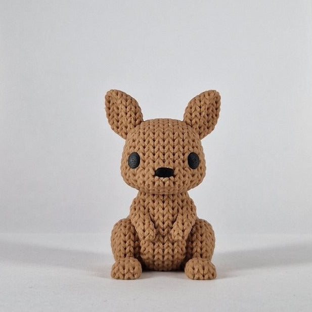 Kangoeroe Magneet (gebreide look)