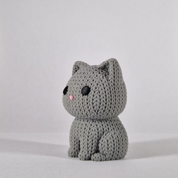 Poes Magneet (gebreide look)