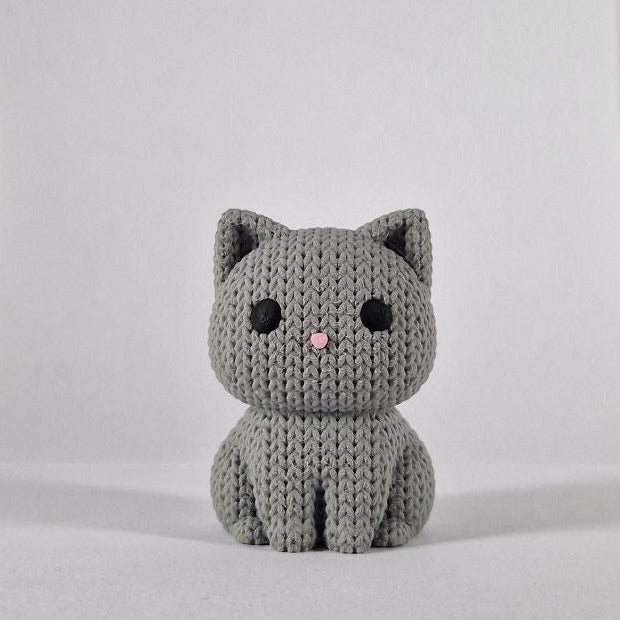 Poes Magneet (gebreide look)