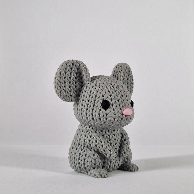 Muis Magneet (gebreide look)