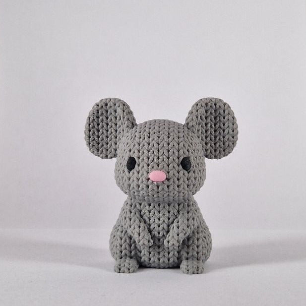 Muis Magneet (gebreide look)