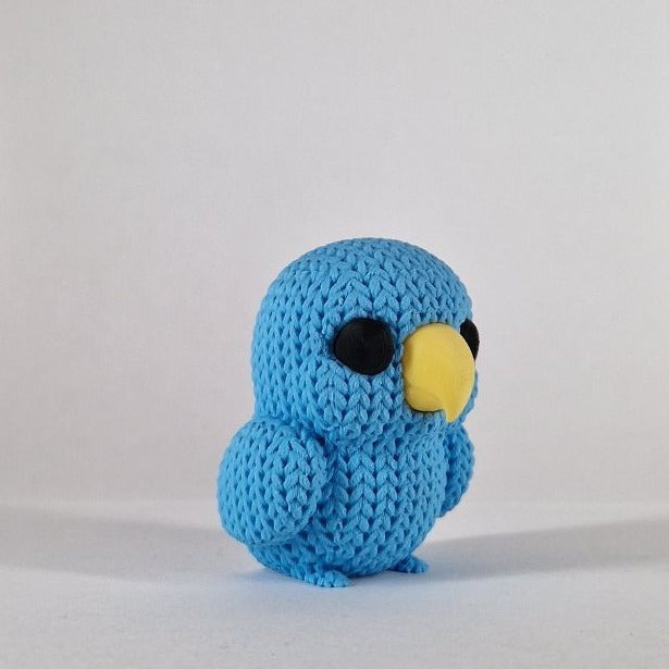 Papagaai Magneet (gebreide look)