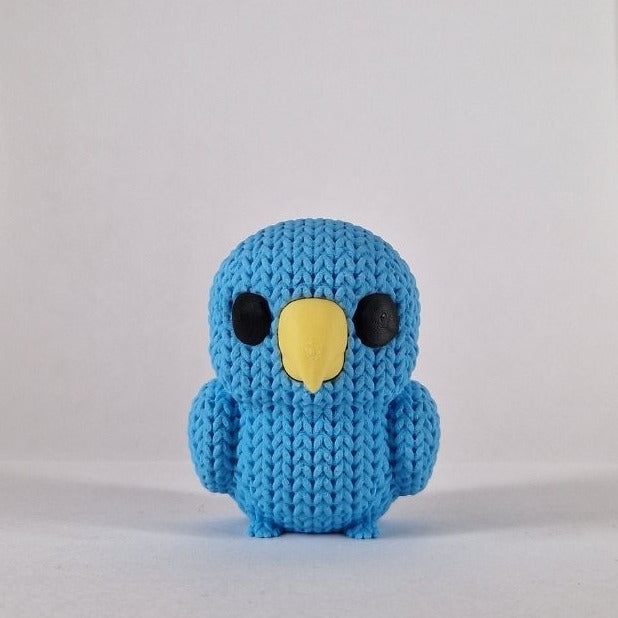 Papagaai Magneet (gebreide look)