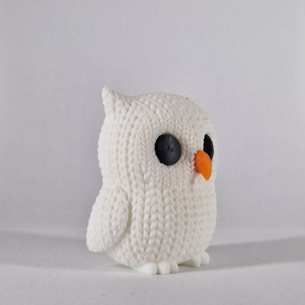 Uil Magneet (gebreide look)